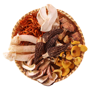 云南七彩菌汤包菌菇汤料包官方旗舰店松茸羊肚菌竹荪干货煲汤食材