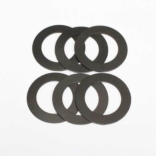 黑色石墨尼龙垫圈超薄平垫片M4x5.5x6x7x8x9x10x11 0.5 0.8 1mm