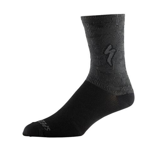 SPECIALIZED闪电 SOFT AIR TALL 公路高筒骑行运动袜子