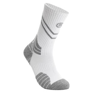 球员版美式篮球袜实战精英袜男中长筒高帮加厚毛巾底白色运动袜子