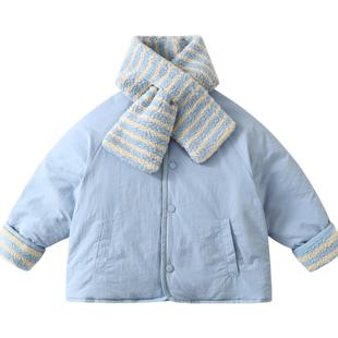 植木童装  儿童棉服2025秋冬新款中大童外套棉袄男童女童夹棉棉服