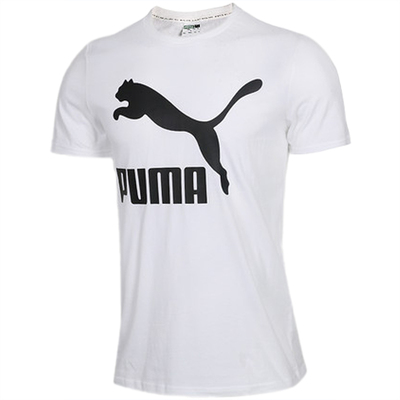 PUMA/彪马正品 Classics Logo Tee 男子休闲运动短袖T恤579405-01