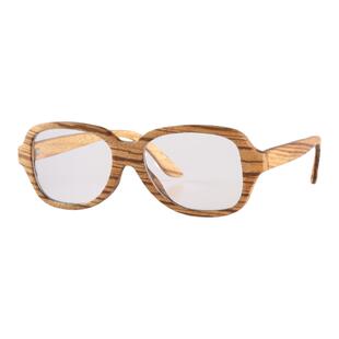 时尚蝶形斑马木框光学眼镜平光眼镜 实木框眼镜架