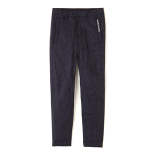 PEARLY GATES高尔夫女士秋冬新款保暖防风弹力暗花纹衬垫长裤