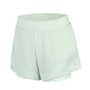 annerun速干短裤女防走光高腰跑步外穿假两件运动短裤瑜伽健身裤