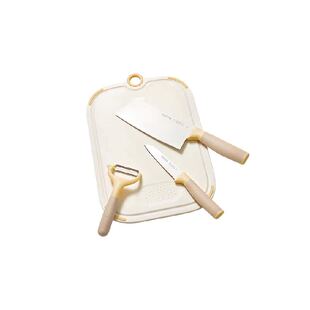 苏泊尔婴儿辅食刀具厨房宝宝专用工具全套菜刀菜板套装组合