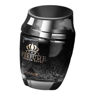 快美特沸石车载香薰淡香汽车香水空调出风口扩香石头车内固体香氛