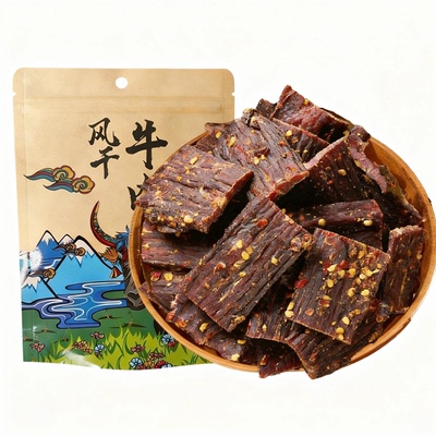 风干牛肉干麻辣口味|千人加购