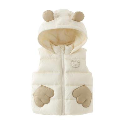 戴维贝拉男童女童夹棉背心坎肩