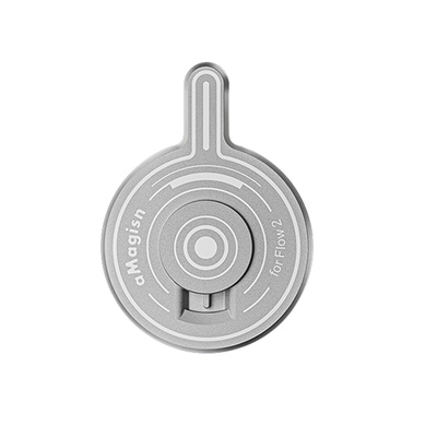 aMagisn阿迈适用影石Insta360 Flow 2 Pro手机磁吸模块Flow2云台磁吸转接座配件