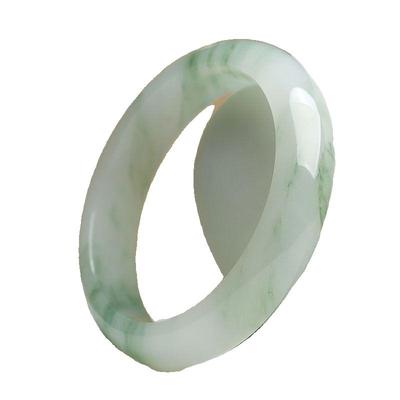 天山翠飘花玉手镯|超3000次加购