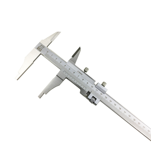桂林整体游标卡尺0-300mm一体型双外爪三型500 600精密量具不锈钢