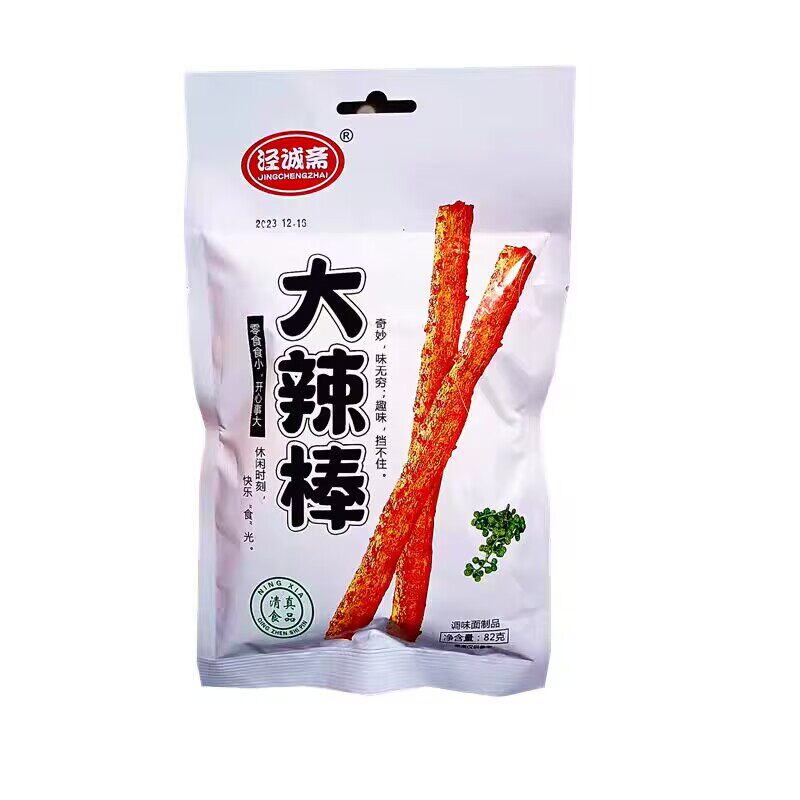 清真麻辣大辣棒辣条大面筋辣条