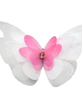 10厘米民族风甜美蝴蝶开口戒指复古风表演出小众高级设计活扣指环