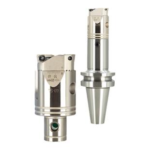 双刃粗镗刀BT40加工中心粗镗头可调式镗孔刀杆锯齿加强搪刀柄BT50