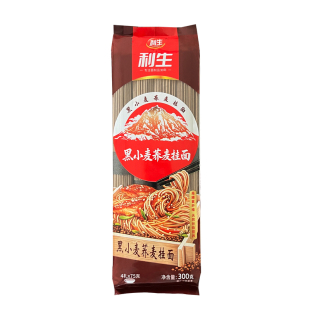 正宗荞麦面黑小麦面条挂面糖尿人代餐主食纯粗粮乔麦孕妇老人全