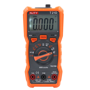 南京天宇T21家用数字万用表自动量程防烧便携式小型数显万能表