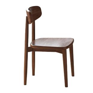 实木餐椅家用简约现代餐桌椅餐厅凳子书桌椅靠背椅子2025新款餐凳