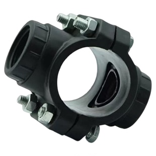 铂莱斯特品牌 PE鞍座四通增接口农用节水灌溉阀门开关接头厂家