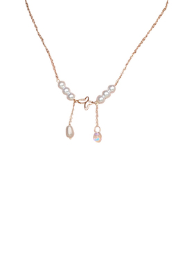 酒午不掉色蝴蝶项链潮流个性ins