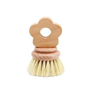 榉木不易沾油洗锅刷剑麻清洗碗洗盘子刷家用厨房清洁不粘锅专用刷