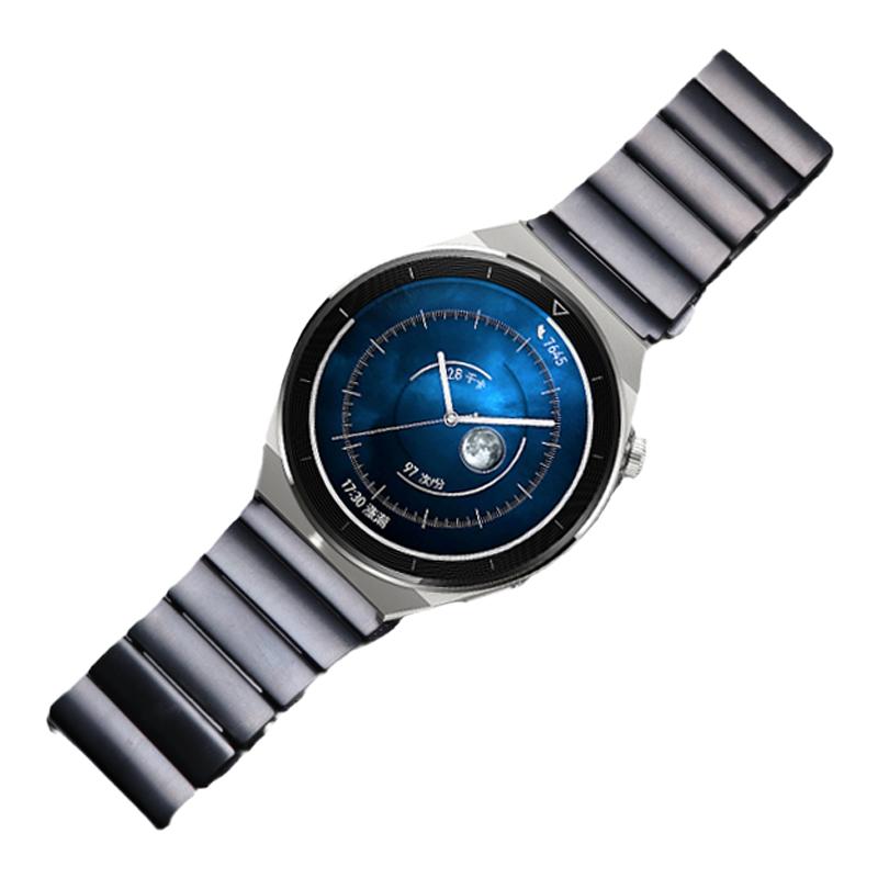 适用华为手表GT3PRO全钛金属watchgt5表带GT2官方同款gt3保时捷watch3非原装手表4pro男士智能腕带buds腕带