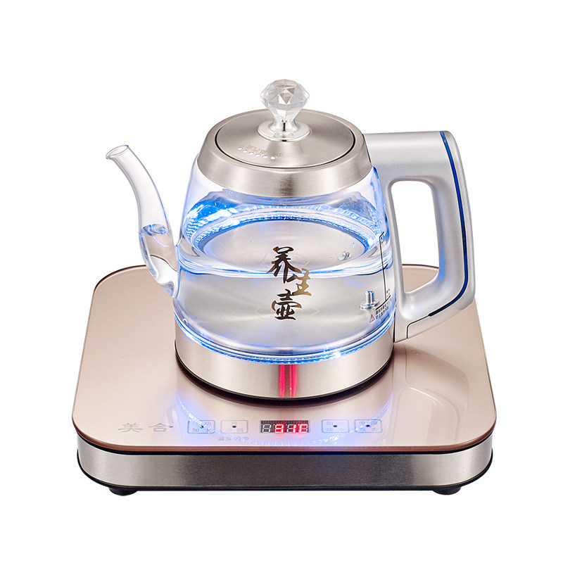自动上水玻璃烧水壶大容量1.5L