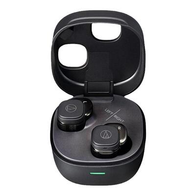 铁三角ATH-SQ1TW2真无线蓝牙耳机蓝牙5.2 4g超轻5.8mm动圈20h续航