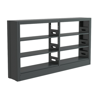 家用钢制书架置物架落地多层简约图书绘本架图书馆阅览室书籍架子