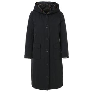 乔万尼商场新款双面穿羽绒服白鸭绒羽绒服中长款好看流行EN4T827