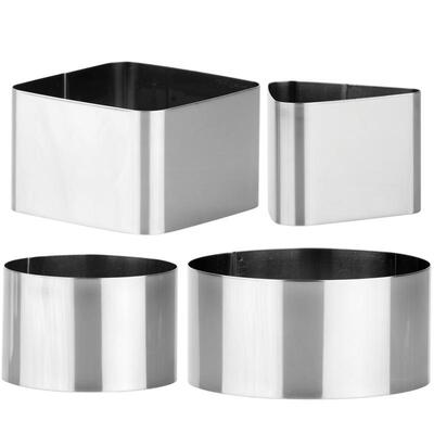 捷克tescoma不锈钢慕斯圈