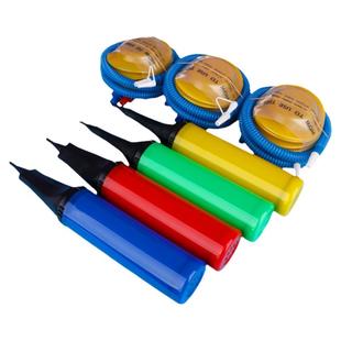 手推式打气筒气球充气筒便携式脚踩打气泵生日长条气球玩具充气筒