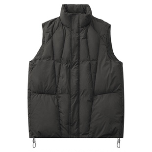 GWIT 90绒解构设计师款冬季重磅加厚保暖外套高级感男士羽绒马甲