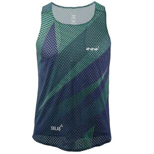 Sanken男士轻量化透气无缝贴合田径健身训练服专业马拉松跑步背心