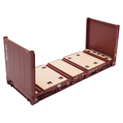 1:20TRITON框架柜模型集装箱运输批量定制FR柜模型海艺坊工厂