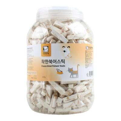 韩国宠物猫狗明太鱼鸡肉冻干零食