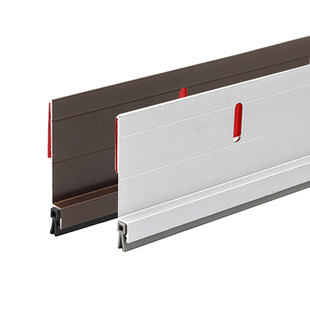 防虫挡鼠门底密封条铝合金防老鼠门挡板防风隔音条门底下缝隙挡条