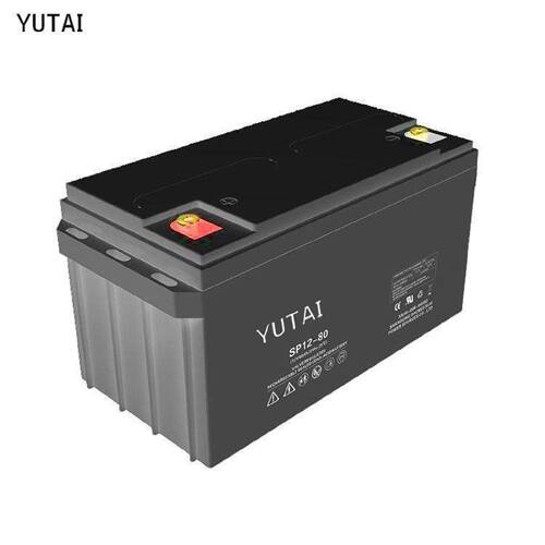 YUTAI蓄电池6FM8012V80AH机房UPS电源配套消防照明EPS直流屏