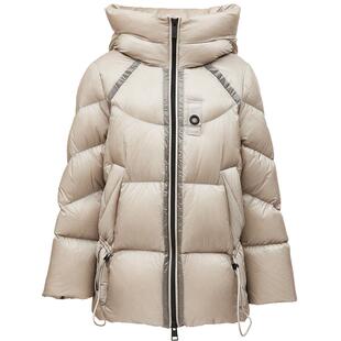 【ONLY奥莱】冬季新款90白鸭绒蓄热里布宽松连帽羽绒服女