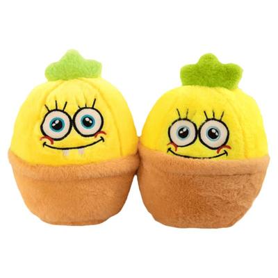 可爱毛绒丑萌缺牙巴书包棉花娃娃