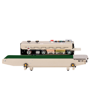 鼎业FRD1000-II自动连续墨轮印字封口机商用小型塑料袋商用包装机