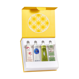 【新年礼物】欧舒丹4支护手霜套装乳木果保湿滋润补水礼盒冬季