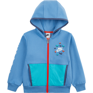 Nike/耐克官方正品Keep Climbing小童拼接保暖针织外套IB8168-489