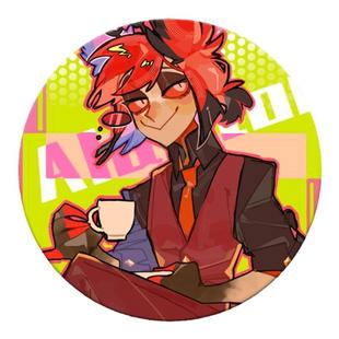 【幕醒森林】地狱客栈周边阿拉斯托吧唧徽章挂件立牌明信片钥匙扣