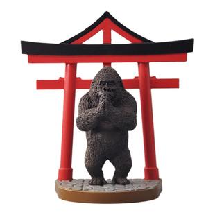 正版盒装现货 研达Animal Life朝隈俊男合掌动物鸟居祈愿祈福手办