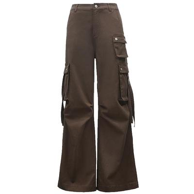 ONLY直筒做旧水洗休闲裤