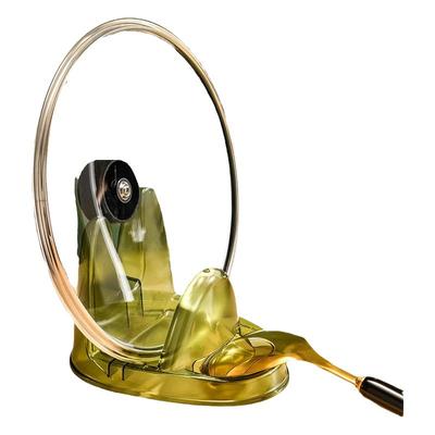 轻奢透明锅盖架厨房台面收纳架家用锅铲汤勺加宽加深菜板置物架子