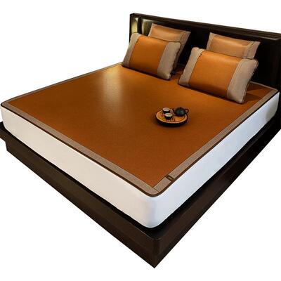 老席匠夏季新款藤席双面两用凉席