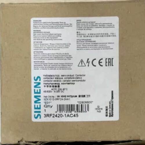 询价 3RF2420-1AC45
