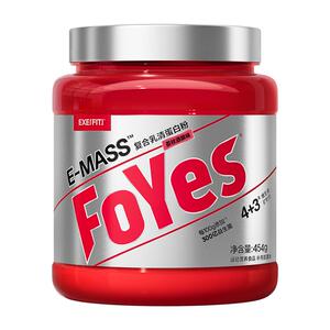 FoYes益生菌迅增增肌粉瘦人增重乳清蛋白质增肥增胖健身男蛋白粉
